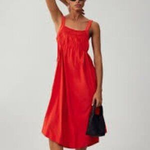 Daily Practice by Anthropologie Keeseville Sleeveless Smocked Dress NWT